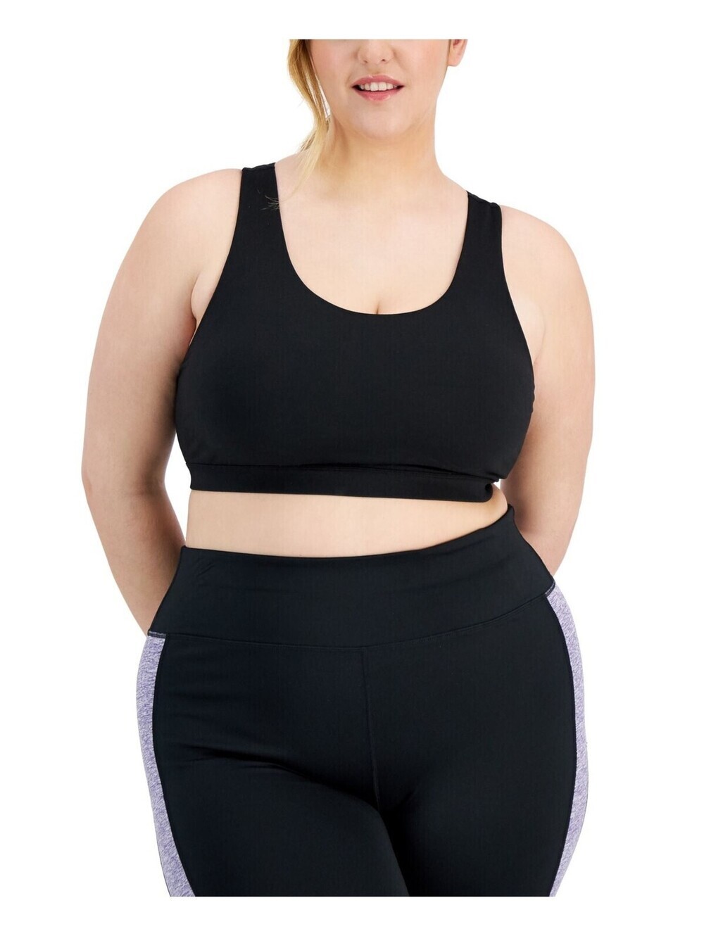 Ideology Womens Activewear Sweat Set Sports Bra Size 2X